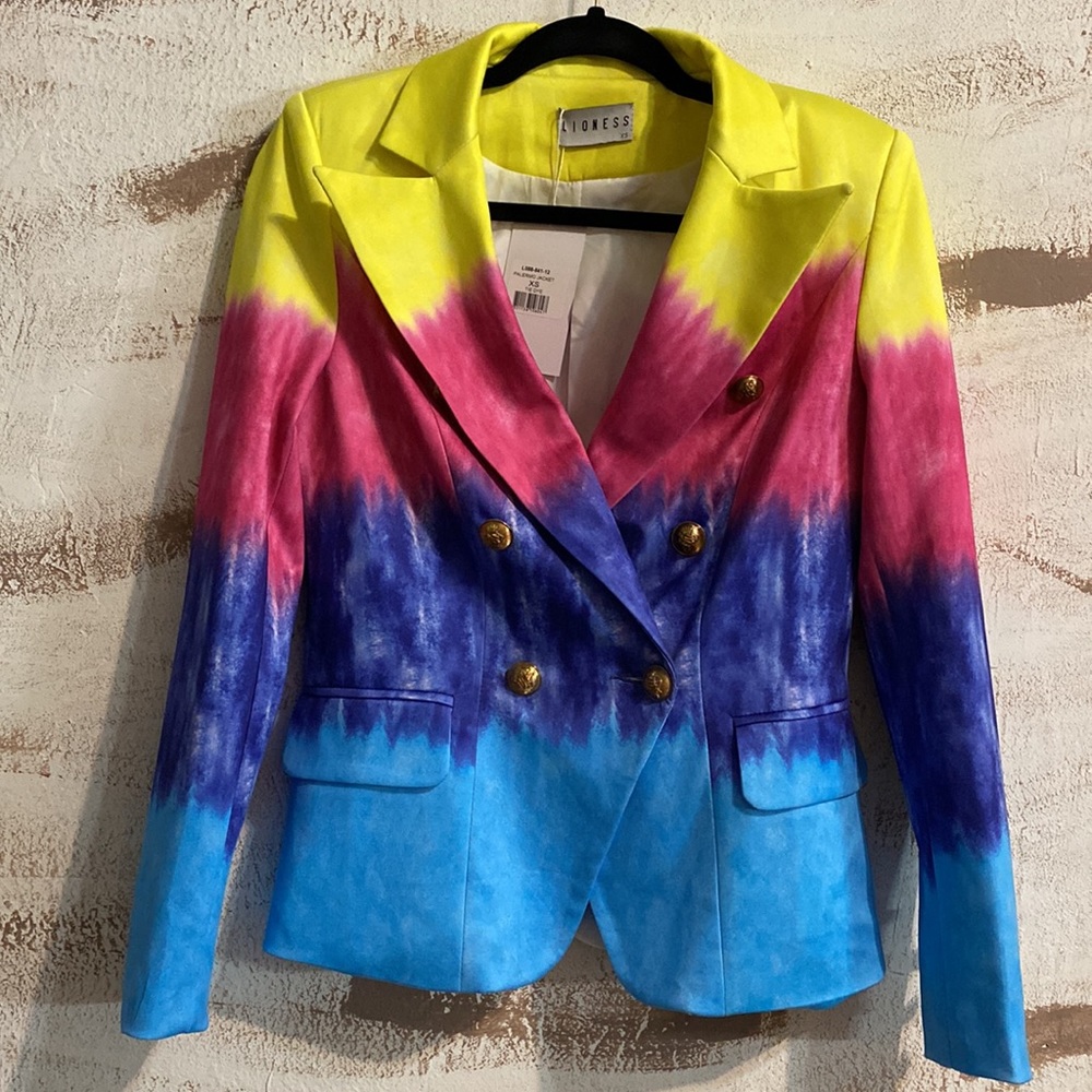 Lioness Palermo Tie Dye Blazer